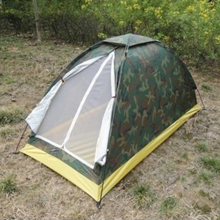 Modern Design Waterproof Camouflage Fishing Outdoor High Quality Camping Tent For 1-2 Persons