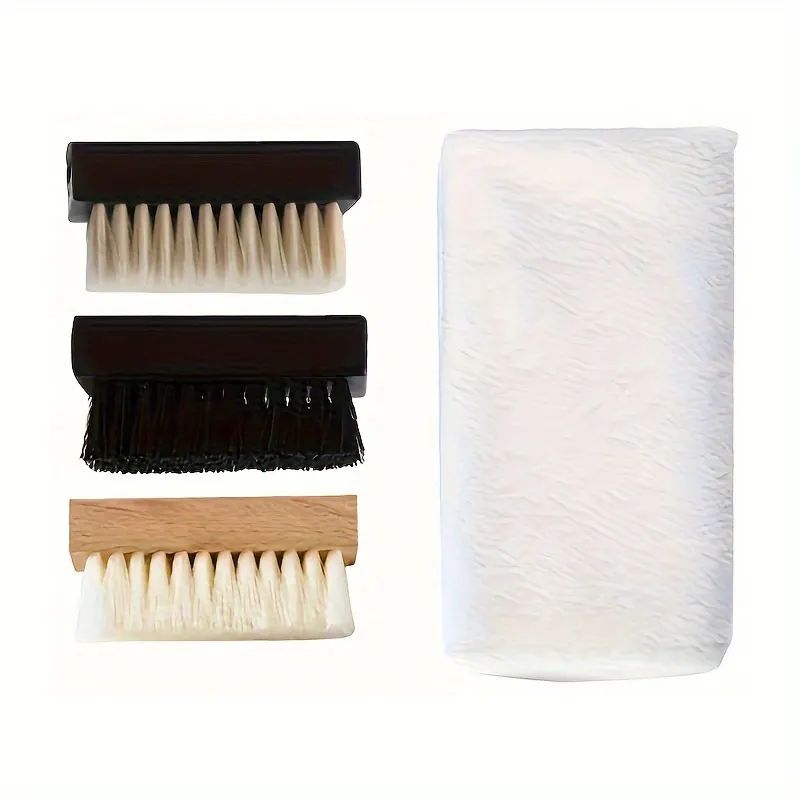 pig sideburns wood bristle sneaker cleaning brush Used To Shoes Cleaning