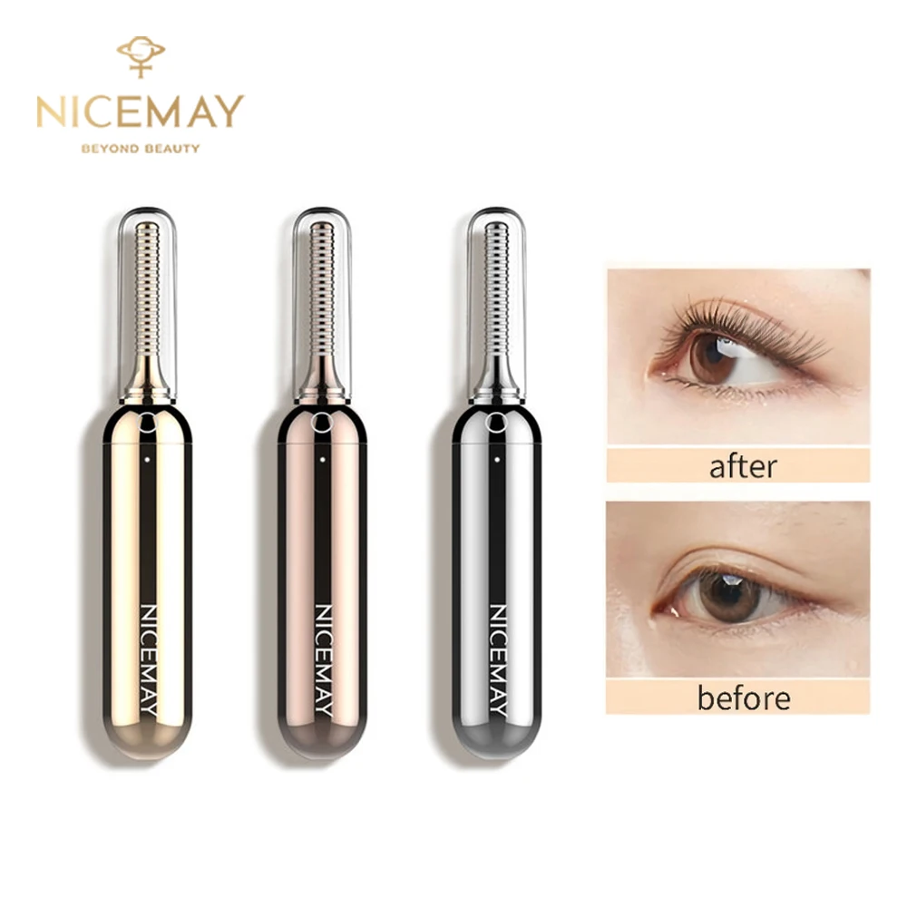 Customized Double-Sided Oem Quick Heated Mini Electric Eyelash Curler Heated Clamp electric heater eyelash curler