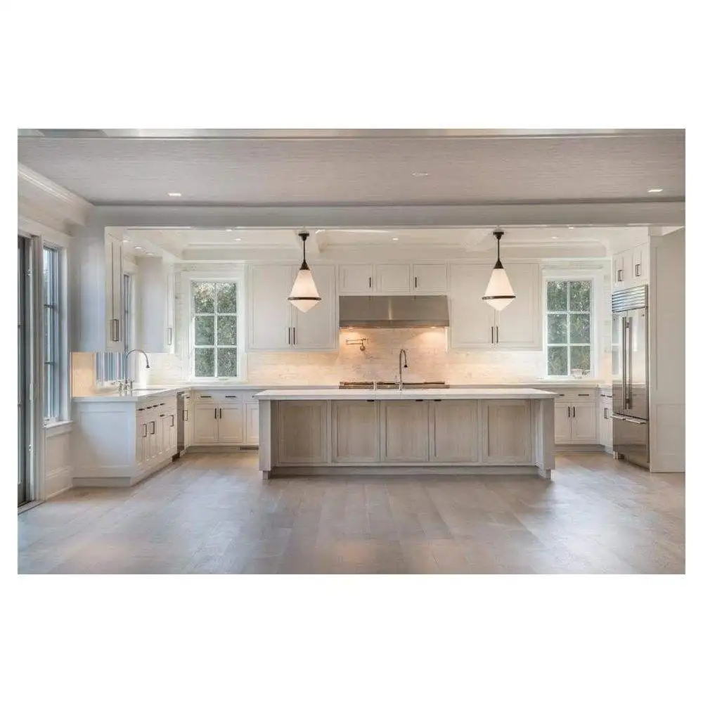 China Factory Supply Laminated Plywood Contemporary Cabinet Kitchen Furniture Set