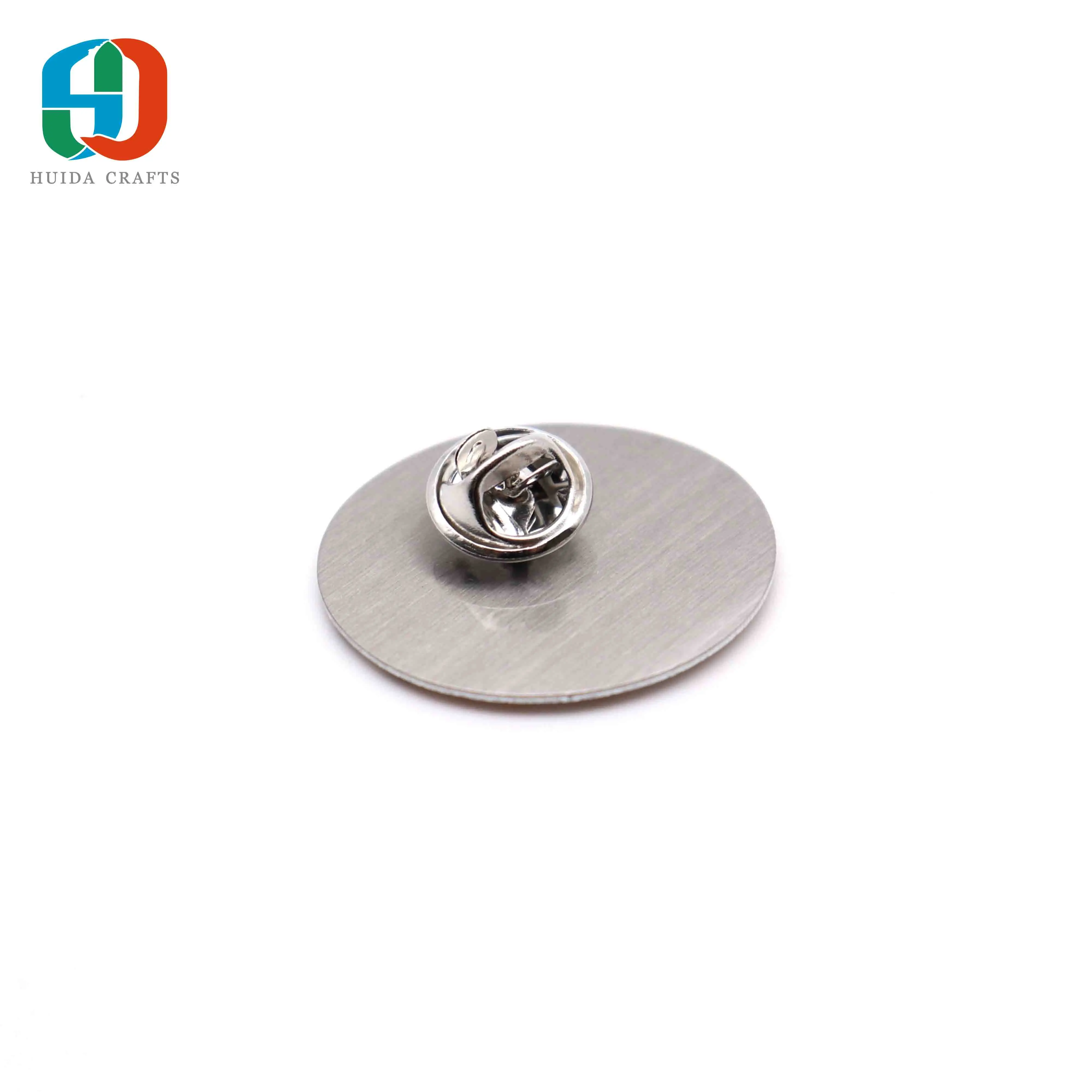 
Lapel Badges Labels Wholesale Free Sample Design Custom Logo Metal Hard Enamel Pins for Souvenir 