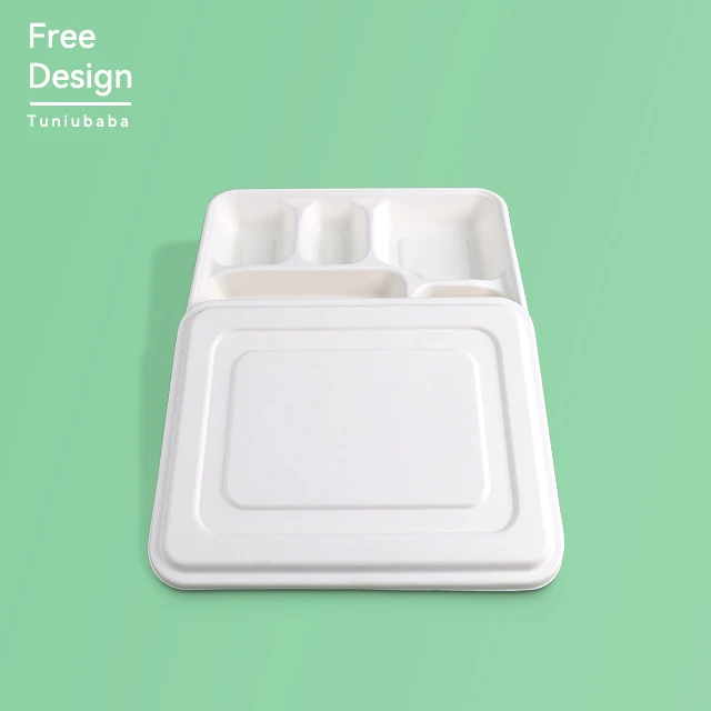 Eco Friendly Disposable Degradable 16oz Sugarcane Bagasse Pulp Salad Bowl