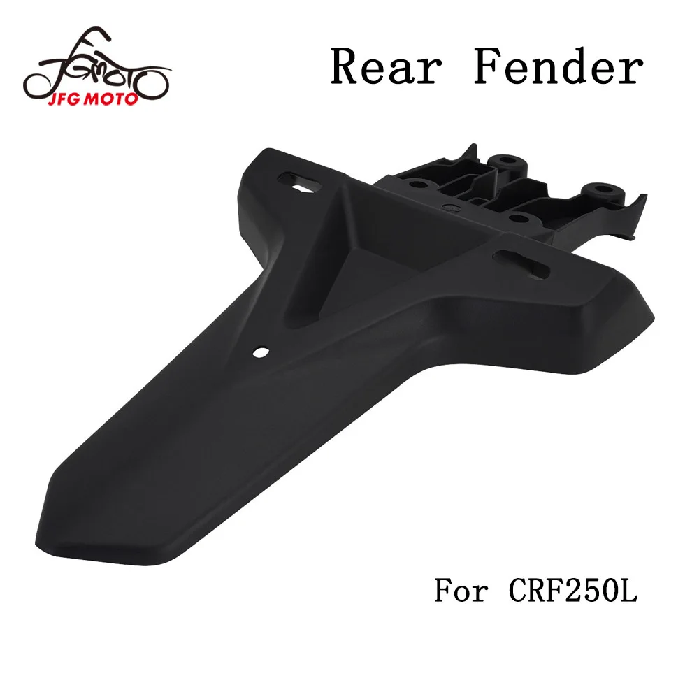 JFG CRF250L Dirty Bike Motorcycle plastic Parts Water Baffle Plastic Shingle Shield Motorcycle Rear Tail Lamp Fender