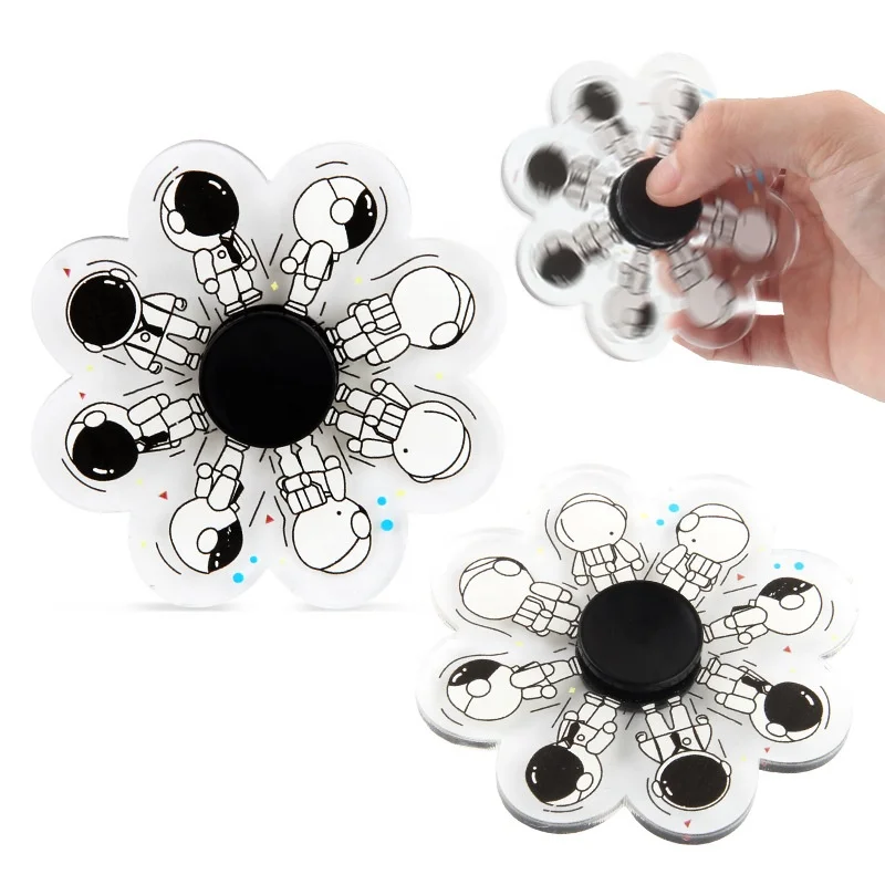 Explosive Hot Selling Fidget toy gyro Spinner toy Dynamic Spinning Top Comic Character Spaceman Fidget Spinner Gyroscope