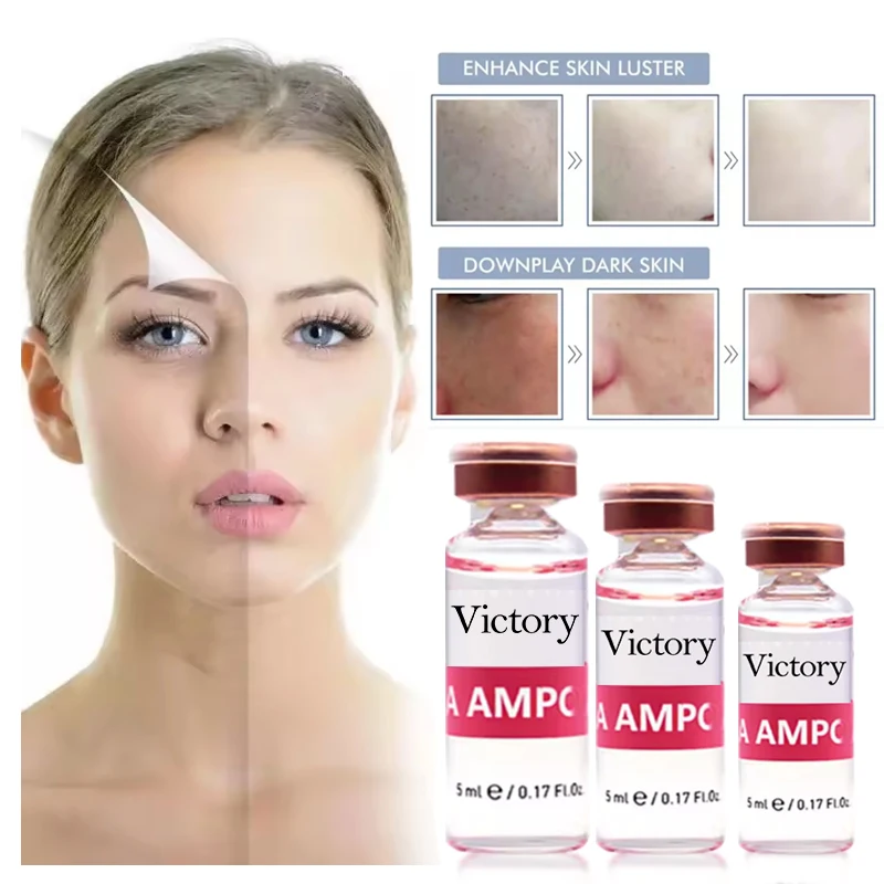Korean Cosmetic D Hyaluronate Acid 5ml*10vials Volume Hyaluronic Acid Mesotherapy Brightening Anti Aging for Face