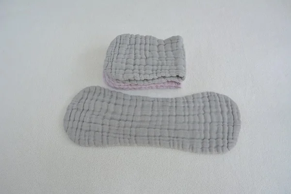 100% Cotton Muslin diapers nappy newborn muslin baby diapers cloth insert 10PCS/Bag