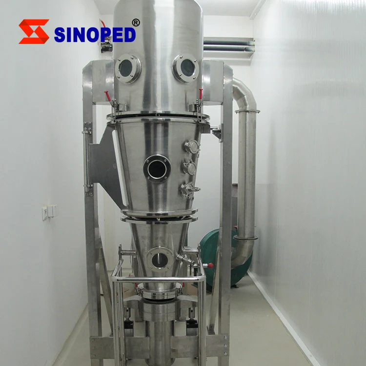 FG-60 FG Series Vertical Fluid Bed Granulating Drier Fluid Bed Coater