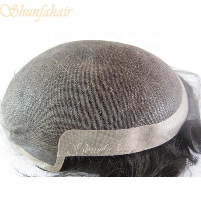 Icon hair system,durable toupee base,hard lace welded lace hair replacement