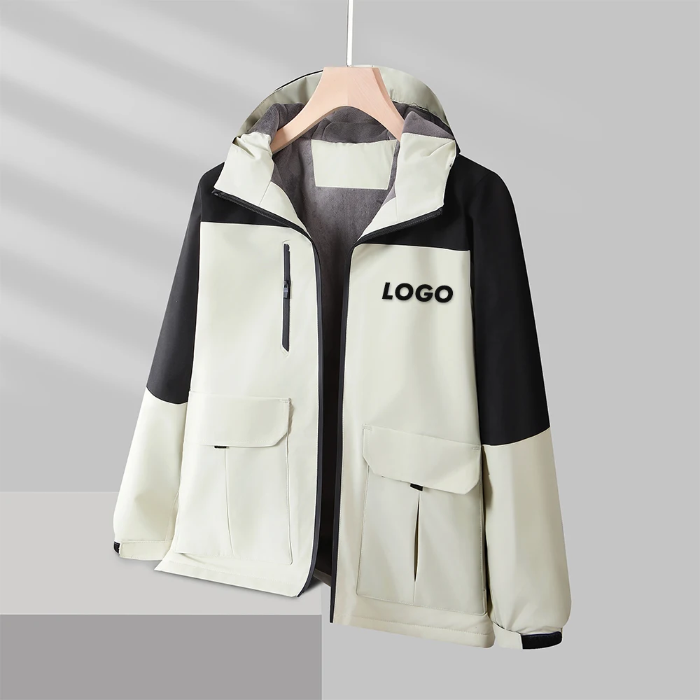 Waterproof Raincoat with Hood Cycling Bike Jacket Windbreaker Rain Jacket Women Man Lightweight