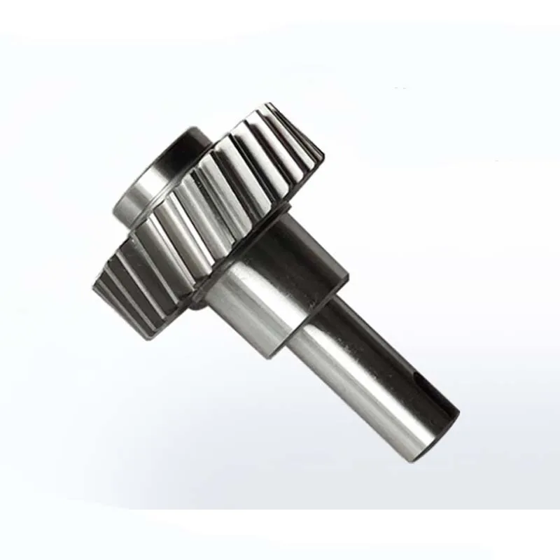 Custom Left Handed Differential Wheel Pinion Spline Shaft Helical Miter Round Spiral Bevel Gears