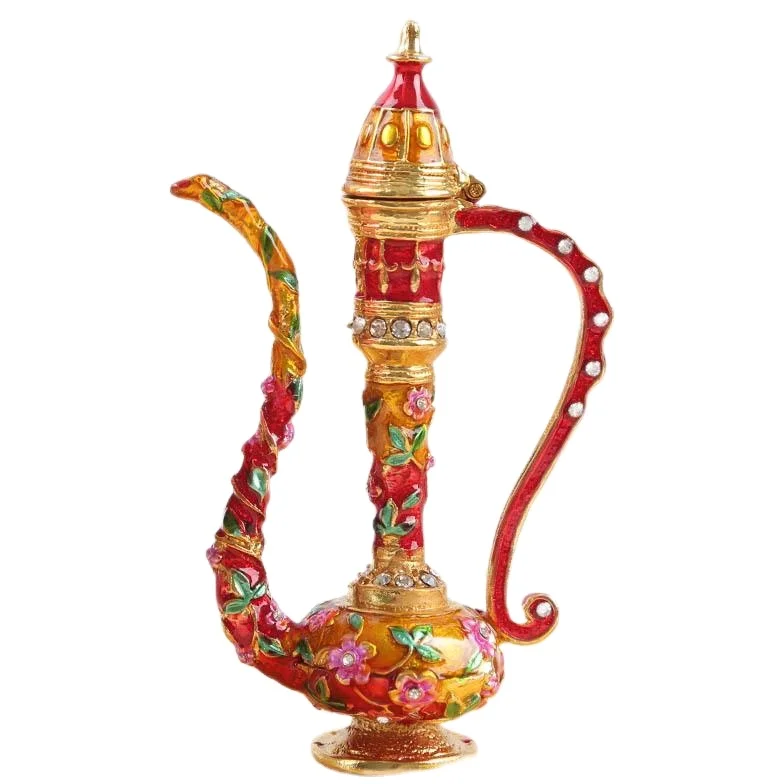 Aladdin Magic Lamp Ornament Large Wishing Gift Items Metal Home Decorations housewarming gift allah magic lamp wholesale