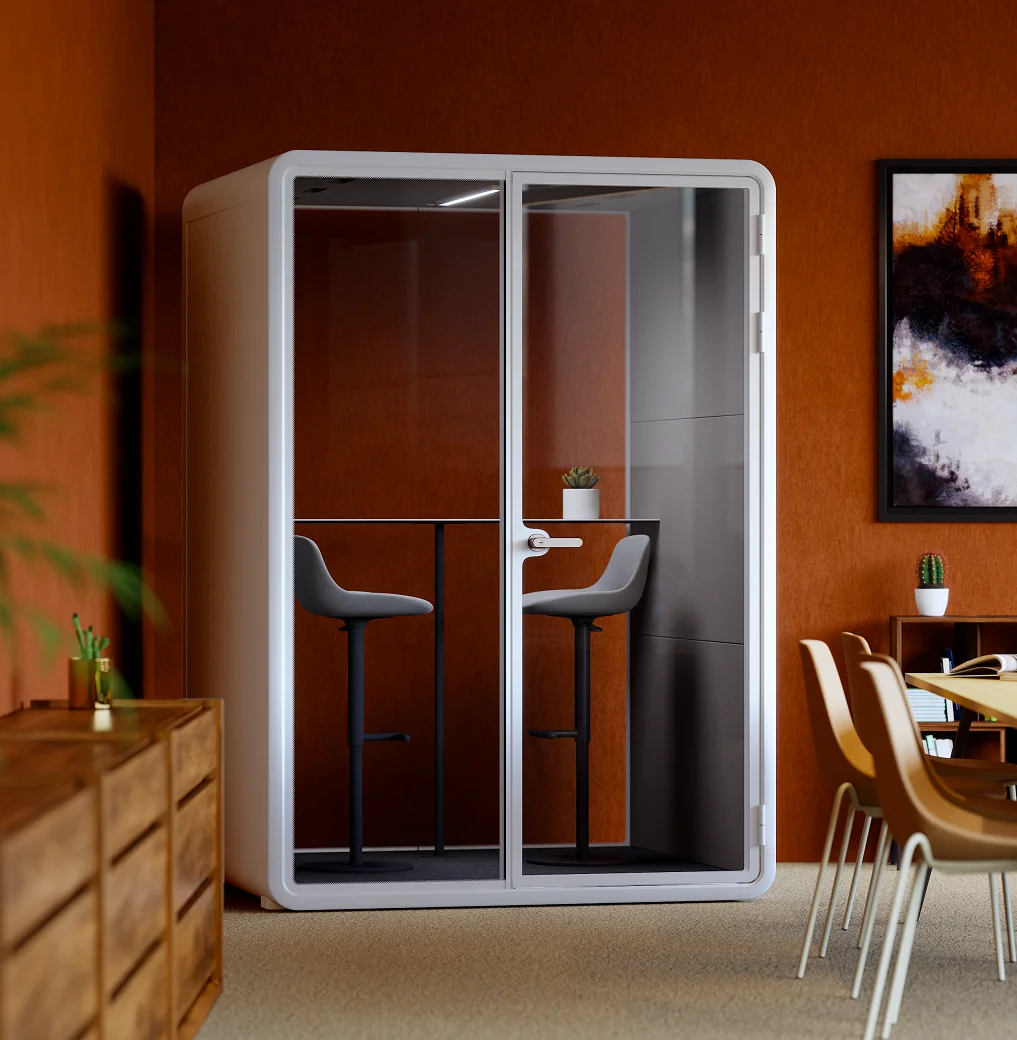 Private Meeting soundproof Office Booth Acoustic Office Pod Eco-friendly Soundproofing Booth for meeting with Best Standard Tem