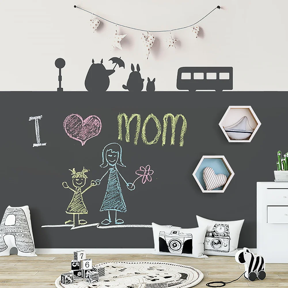 decorative chalkboard chalkboard roll magnetic Self Adhesive chalkboard shapes