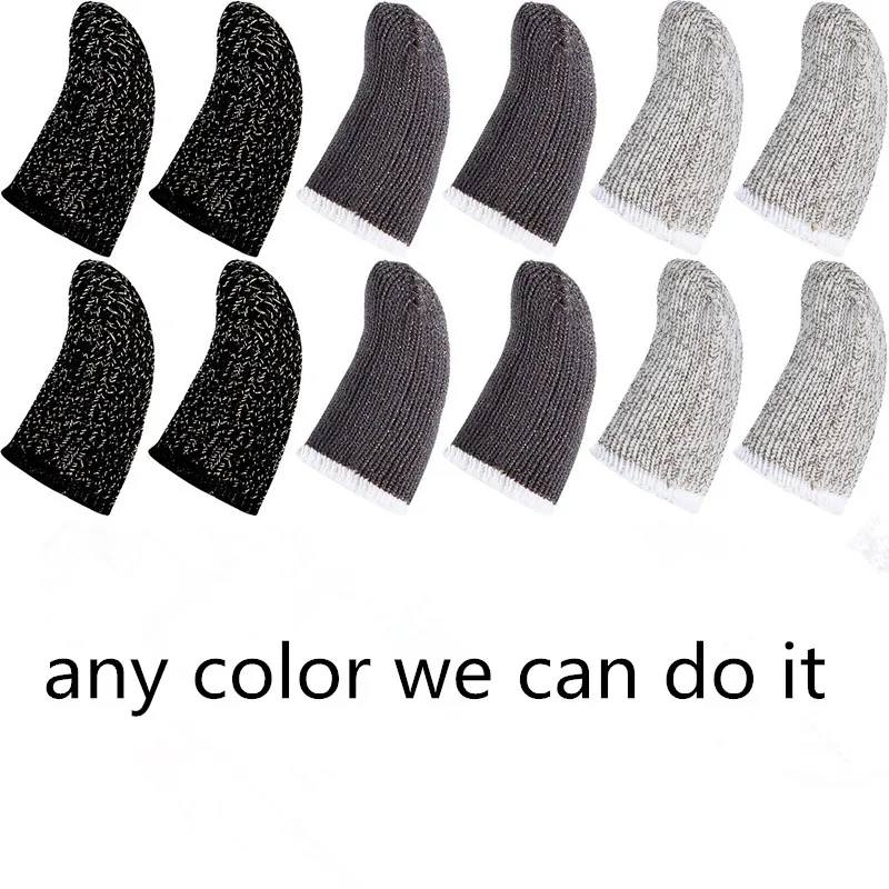 Finger Stall 1 Pair Mini Sweatproof Cots Game Controller Mobile Sensitive  Washable Smartphone Tool Accessories Solid U