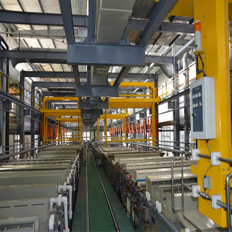Factory Sale Fully Automatic Electroplating Galvanized Equipment Production Line Rack or Barrel Nickel Chrome Plating for Faucet