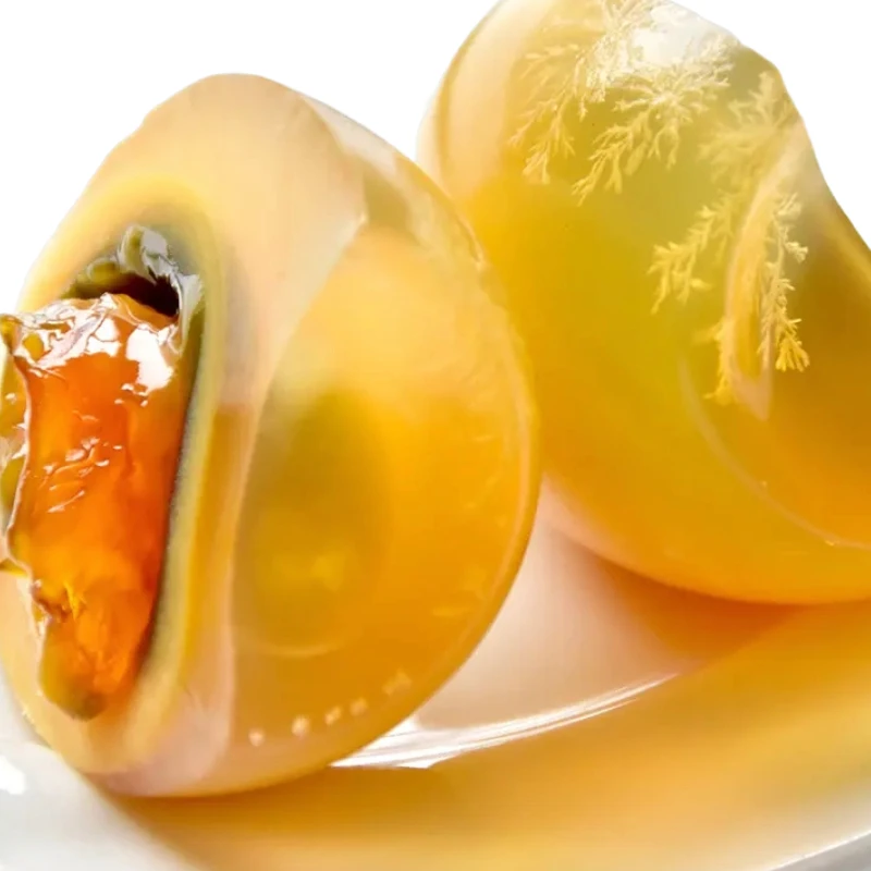 Wholesale High Quality Handmade Century Eggs Factory Price Free-ranging Chicken Golden Preserved Eggs 20 eggs/carton