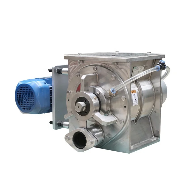 The blow-through rotary airlock valve