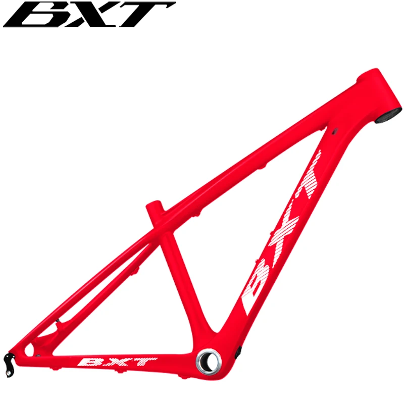 BXT Children Mountain Bike Frame 14 inch For gift 160mm Kids 26er Full Carbon fiber Disc Brake MTB Bicycle Frame