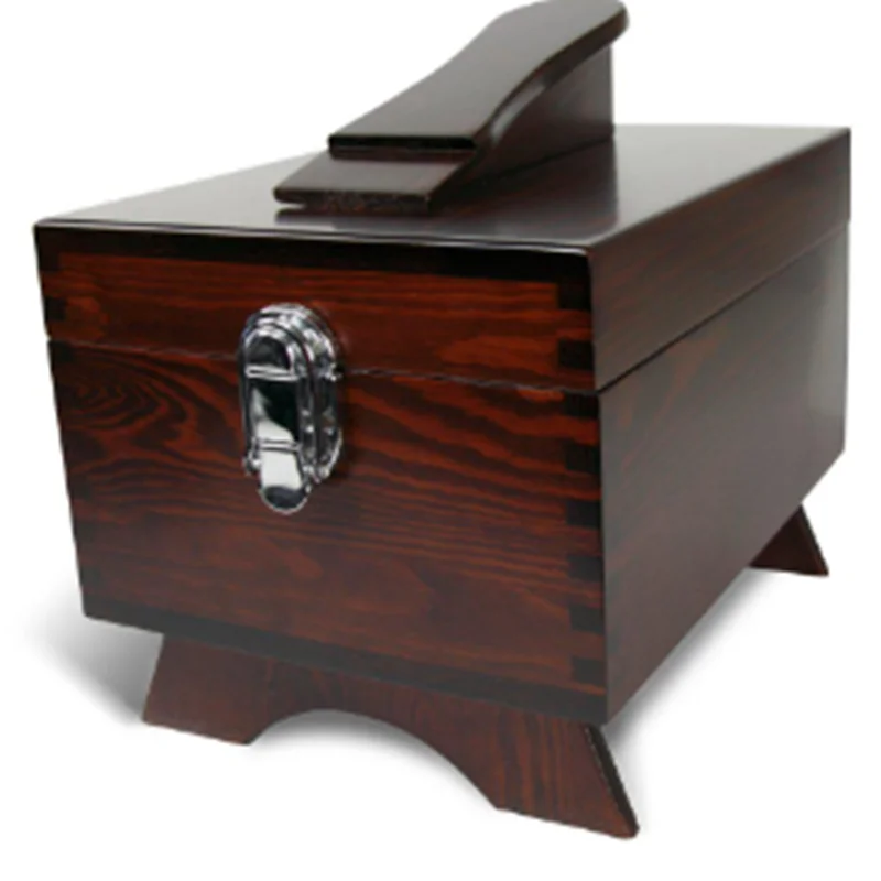 Shoe Care Custom Wooden Shoe Shine Box Shoe Care Kit Valet