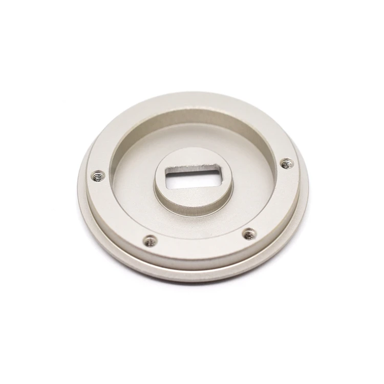 JIYAN Round Sandblasting Anodized Cnc Machining Aluminum Anodized Machine Parts Factory Customized Cnc Machined Parts