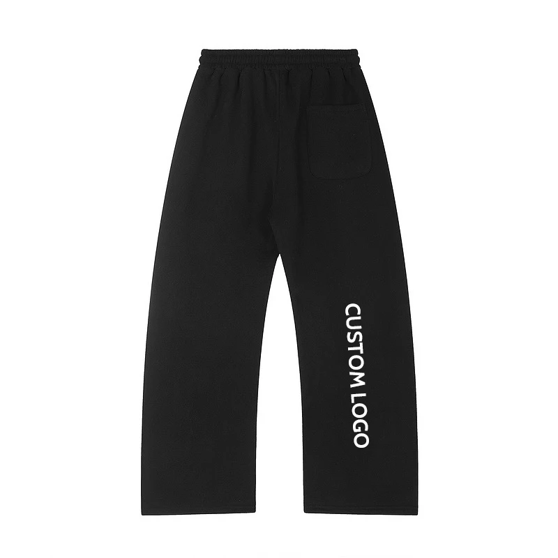 Женские однотонные 100% хлопковые спортивные штаны с карманами повседневные большого размера