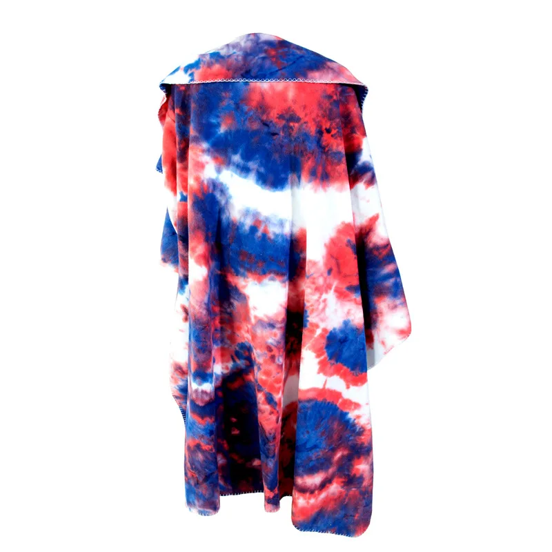 Factory Direct Sales Comfortable Printing And Dyeing Fashion Flannel  Lazy Blanket