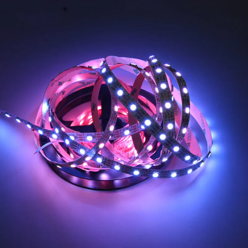 144leds/m DMX Addressable LED Strip Digital Build IC sk6812 rgbw 30 60 led