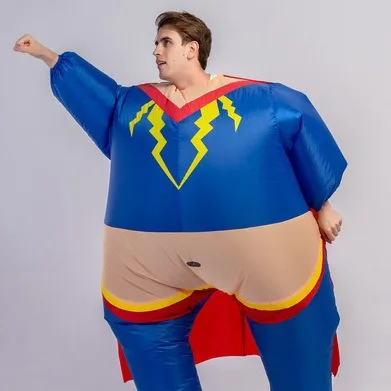 Inflatable superman costumes, sumo clothes, dolls, props, inflatable models