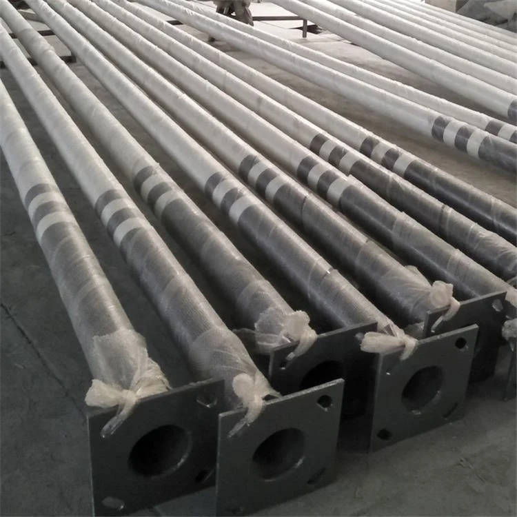 Уличный круглый уличный фонарь, цена, 6 м, 8 м, 10 м, 12 м, оцинкованный стальной фонарь