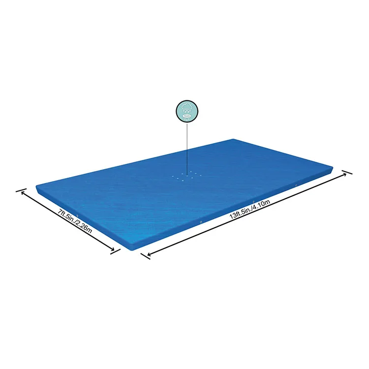 Bestway 58107 Above Ground Pool Accessories Folding Safety Swimming Pool Cover