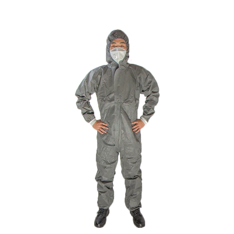 Protective painter clothing clothes for painting made of nonwoven SMS fabric 50gsm