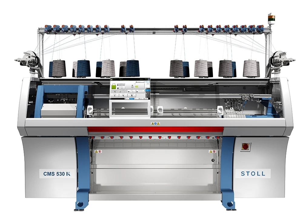 computerized flat knitting machine stoll cms 530 hp stoll m1