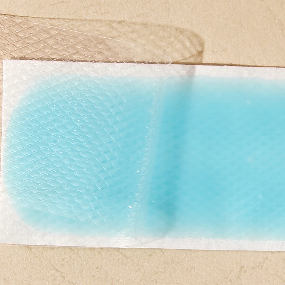 Fever cooling gel patch with adhesive for baby/Summer hot sale fever patch cooling patch