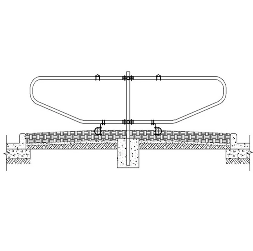 3 Row Freestall Barn Design Independent Cow Cattle Stall