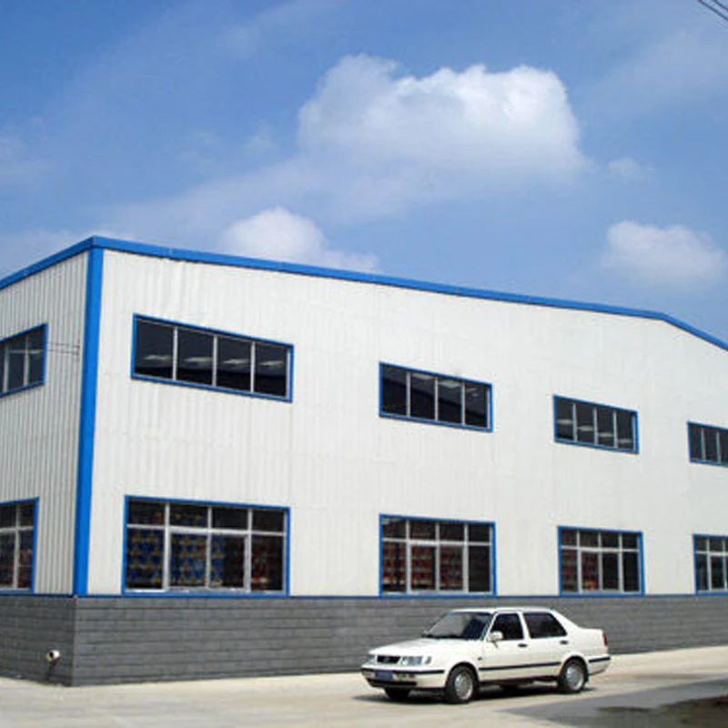 Modern Metal Construction Prefabricated Ecological House Steel Structures Building Fabricated Office Buildings