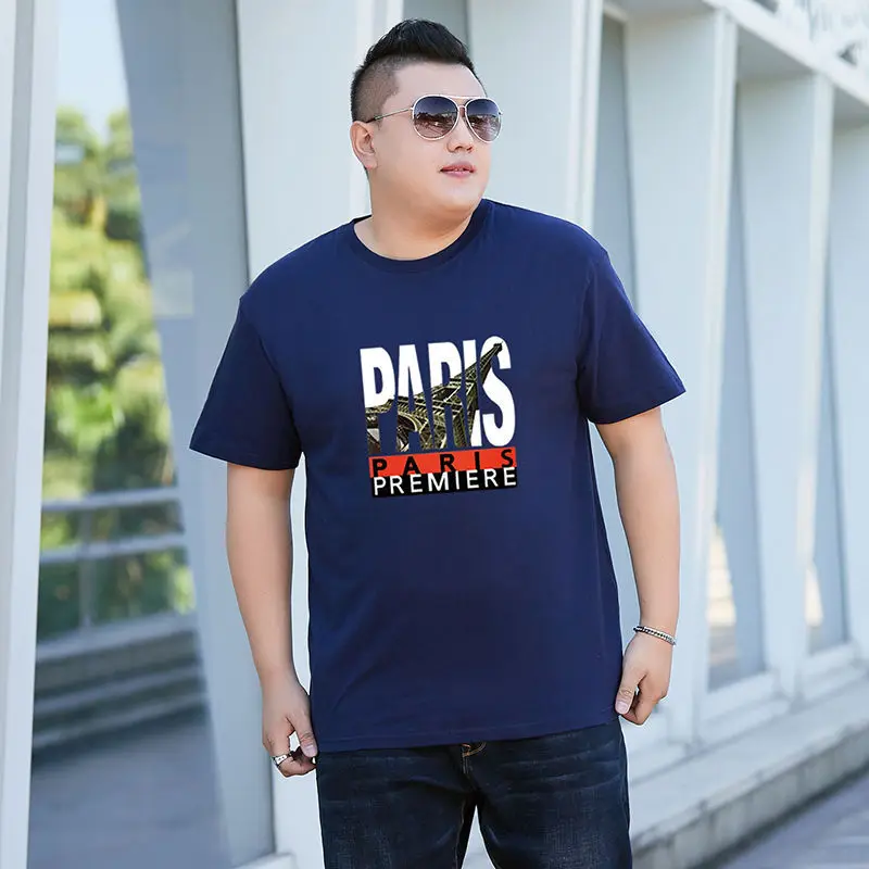 Oem/odm large size underwear base Foreign trade customized large size T-shirt light and quick-drying short sleeves