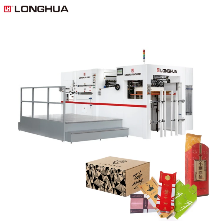 China Lead Manufacturer High Quality New Model Automatic Die Cutting Creasing Machine For Cardboard