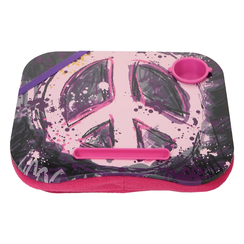 Beautiful laptop desk with cup holder and pen holder