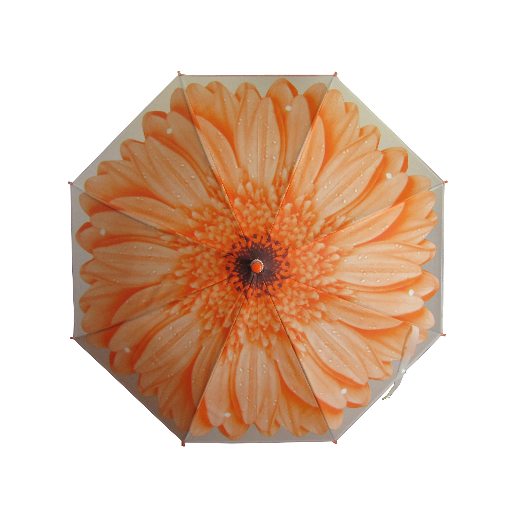 Tulip printing design children umbrella with PVC cover