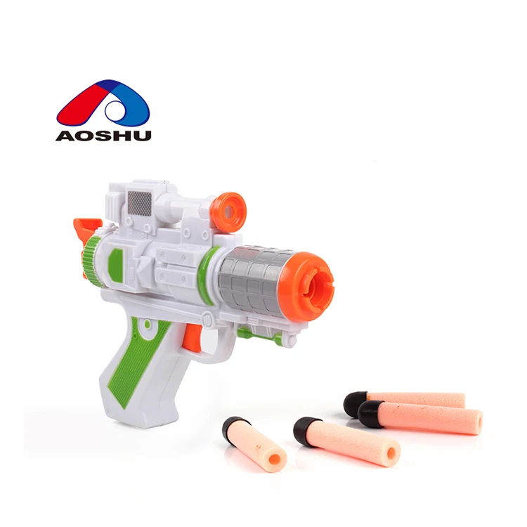 New design super cool kids favorite safety plastic bbs guns air soft with 4 soft bullets