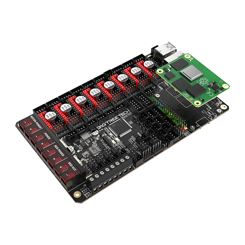 Manta M8P V1.1 32-битная Плата управления для Klipper и TMC5160 V1.3/Pro совместимая с CB1