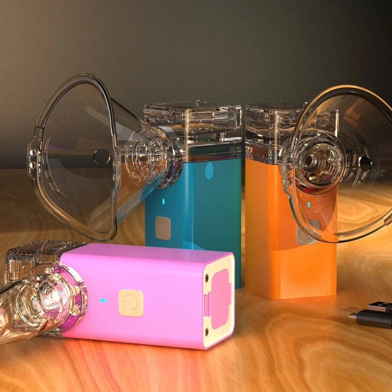 
Hot sale walmart mini portable Ultrasonic mesh nebulizer machine handheld cvs mask kits for cure asthma kids 