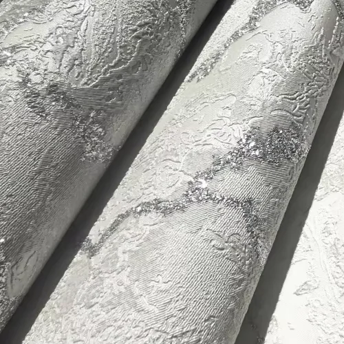 Guangzhou Wholesale Cheap Price 320gsm High Quality Modern Plain Luxury Textured 106cm Big Size PVC Wallpaper for Interior Decor