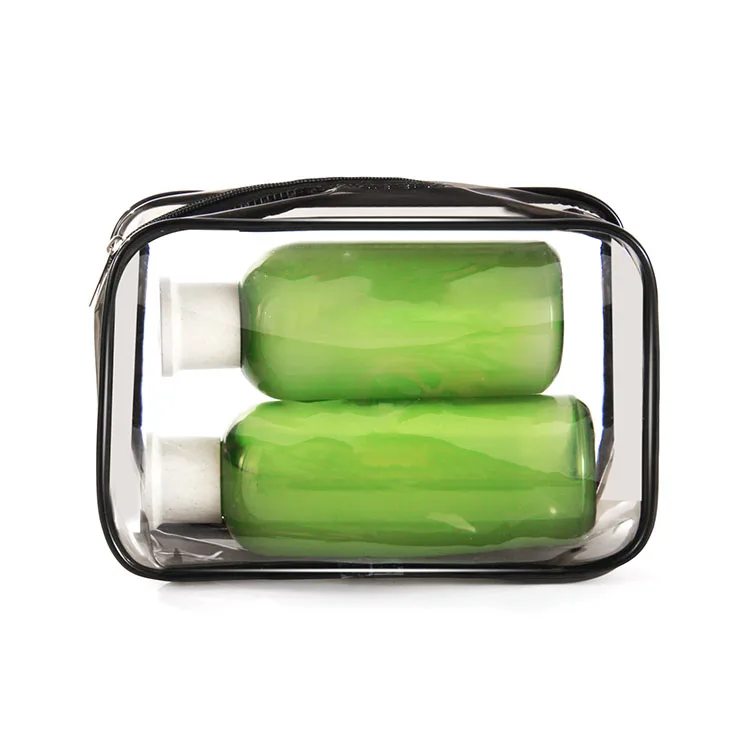 Mini Clear Cosmetic Bag Waterproof Bag PVC Mobile Phone Cases Clear Pouch Bolsa De Maquillaje Transparente PVC Zipper Lock Bag