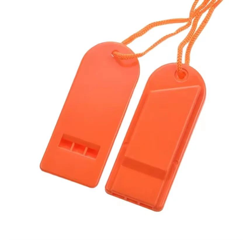 Marine Emergency Outdoor Plastics Survival Safety Whistle for Boating Survival