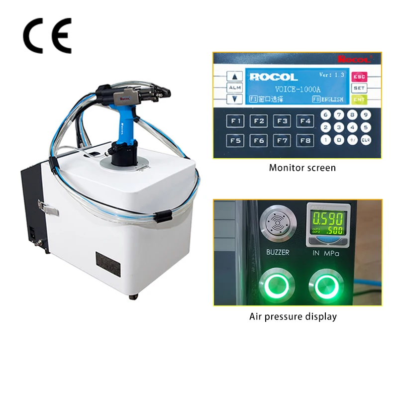 Горячий стиль от 3,2 мм, до 4,8 мм во всех материалах опорожнения ногтей восстановления коробки голос 1000A авто заклепки инструменты/