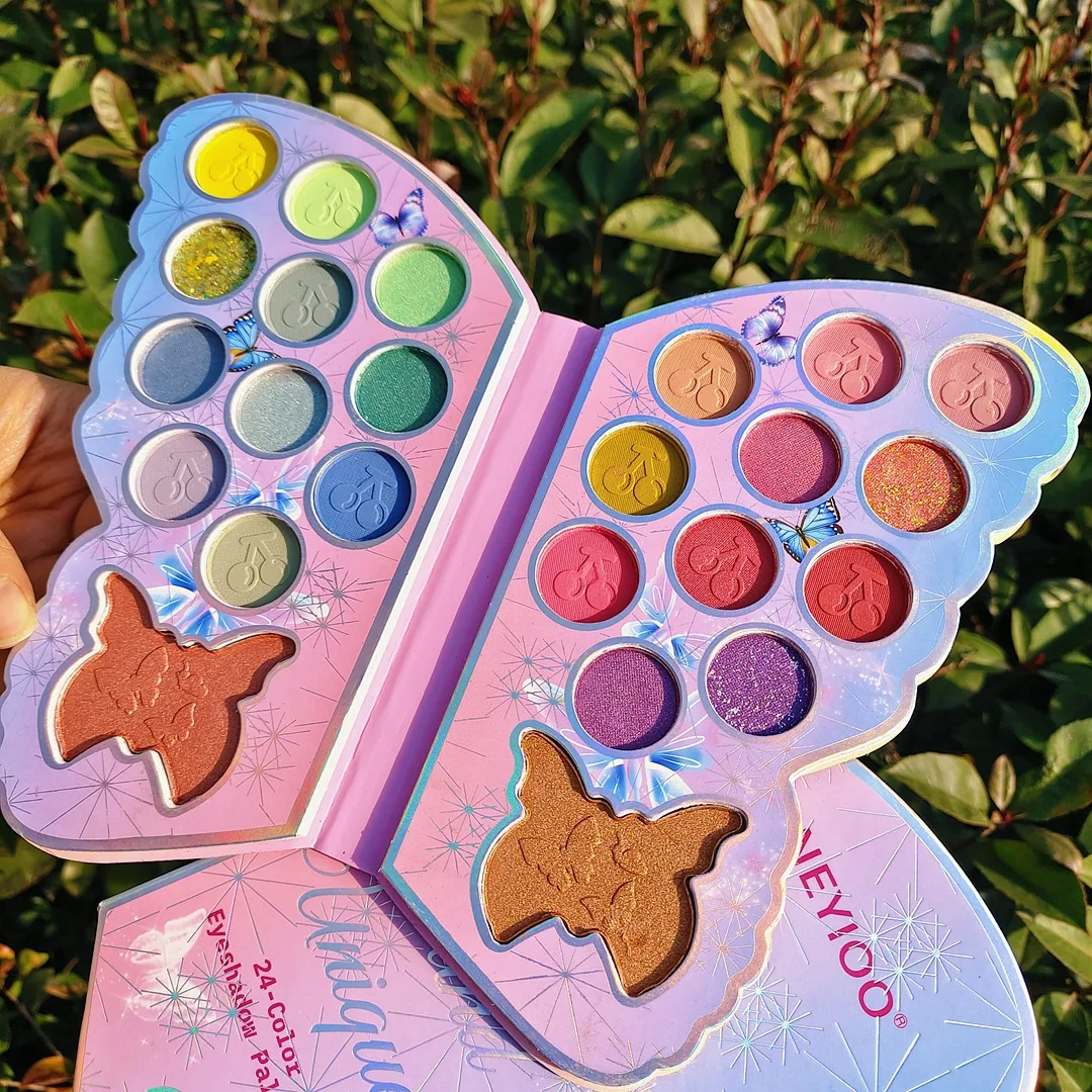 wholesale 48 color eye shadow pallet natural eyeshadow private label highest quality creamy glitter eyeshadow palette