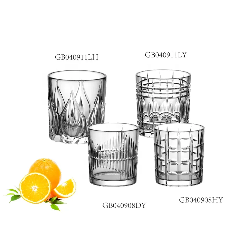 New Designs Engraved 11oz Whiskey Glass Wine Tumbler Cup