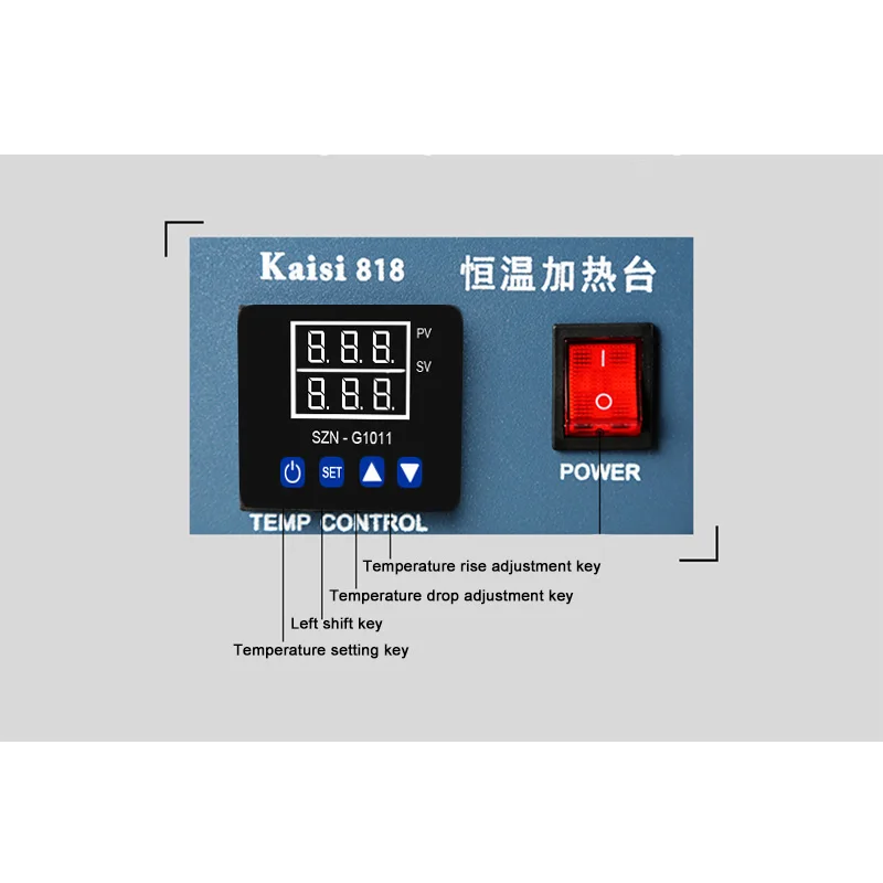 Kaisi 818 Heating Station Constant Temperature Plate For Disassemble Mobile Phone