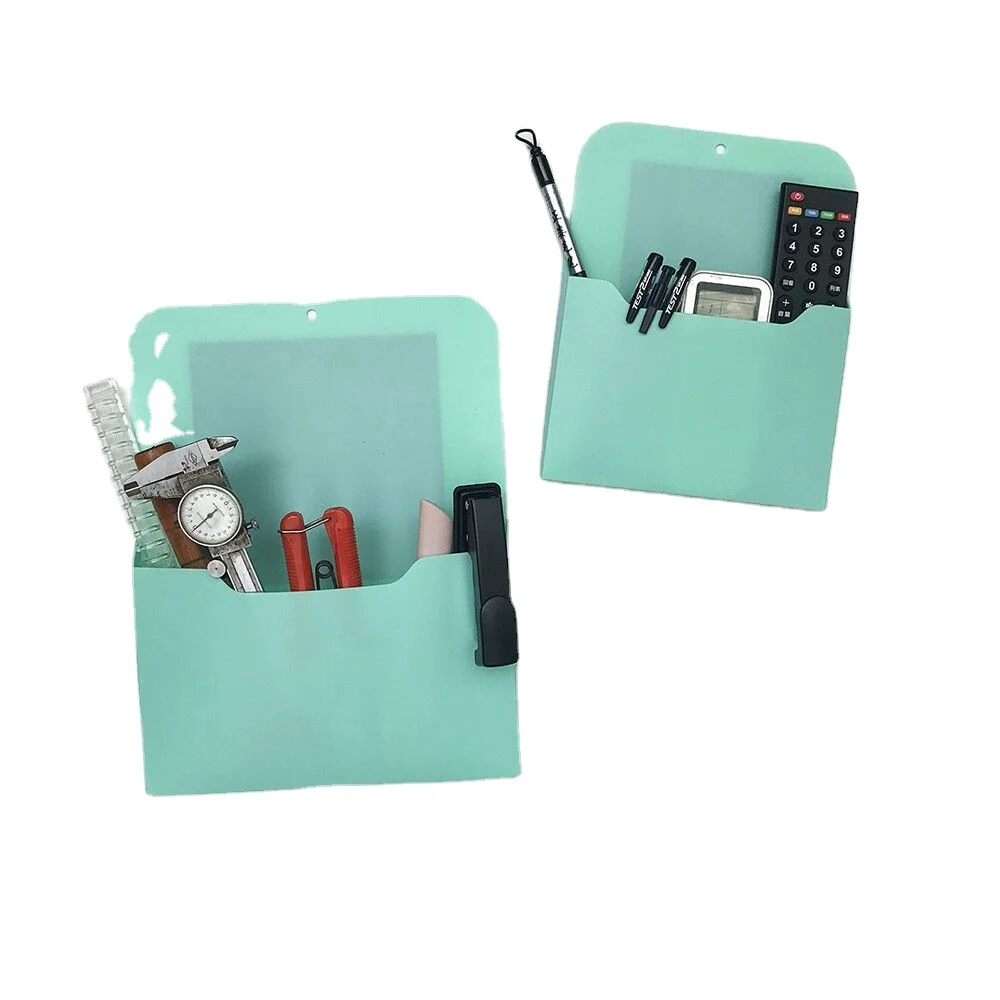 Plastic Light green magnetic daily set storage box home office large  medium and small size